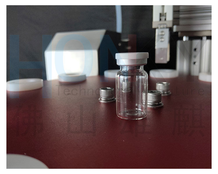 প্রসাধনী তরলের জন্য 550W 5ml স্কিন কেয়ার শিশি ফিলিং এবং ক্যাপিং মেশিন