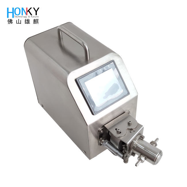 উচ্চ নির্ভুলতা ডেস্কটপ ছোট ভলিউম তরল ভর্তি মেশিন ছোট কারখানা জন্য