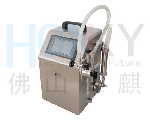 ডেস্কপ পোর্টেবল 30 মিলি বোতল ভরাট মেশিন তরল ভরাট শিল্পের জন্য বিনামূল্যে ইনস্টলেশন পরিষেবা সহ