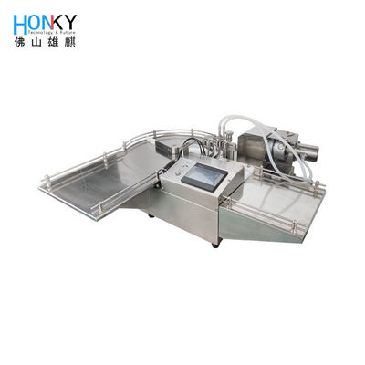 সিরামিক পাম্প সহ উচ্চ গতি 650W 40 বিপিএম ট্যাবলেটপ ফিলিং মেশিন