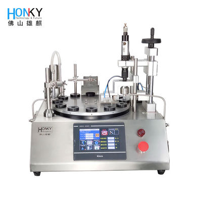 550W 0.3ml রিএজেন্ট শিশি ফিলিং ক্যাপিং মেশিন 30b/M ডেস্কটপ স্ট্রাকচার