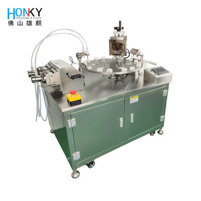 উচ্চ নির্ভুলতা সিরামিক পাম্প সহ 45BPM 1ml বায়ো রিজেন্ট বোতল ফিলিং ক্যাপিং মেশিন