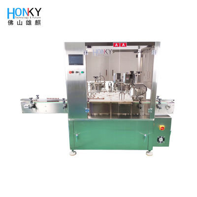 সম্পূর্ণ স্বয়ংক্রিয় 30ml অপরিহার্য তেল Monoblock তরল ভরাট এবং ক্যাপিং মেশিন তরল ভরাট জন্য সিরামিক প্লঞ্জার পাম্প সঙ্গে