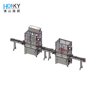 500ml লোশন স্বয়ংক্রিয় ফিলিং মেশিন 220V 50Hz 2000W